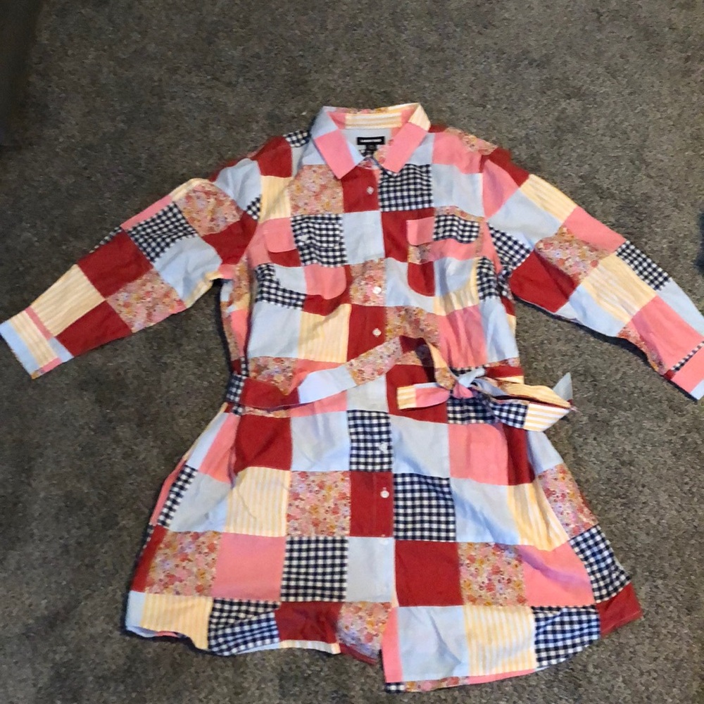 Button down dress